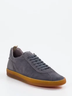 – Sneaker aus Veloursleder Anthrazit*Officine Creative Sale