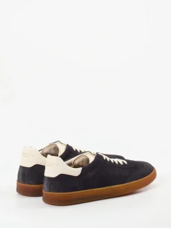 Herren Officine Creative – Sneaker aus Veloursleder Dunkelblau