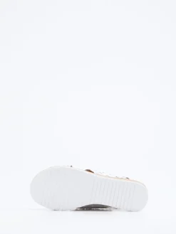 – Plateau-Sandale aus Flechtleder*Oh!My Sandals Outlet