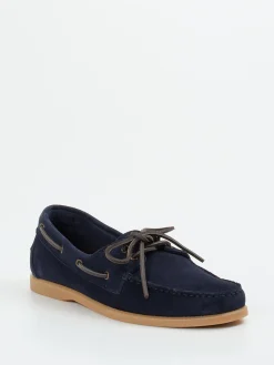 – Bootsschuh aus Veloursleder Marine*Opificio Vico