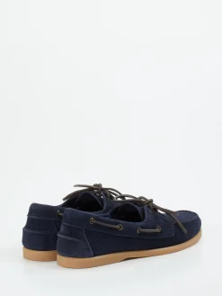 – Bootsschuh aus Veloursleder Marine*Opificio Vico