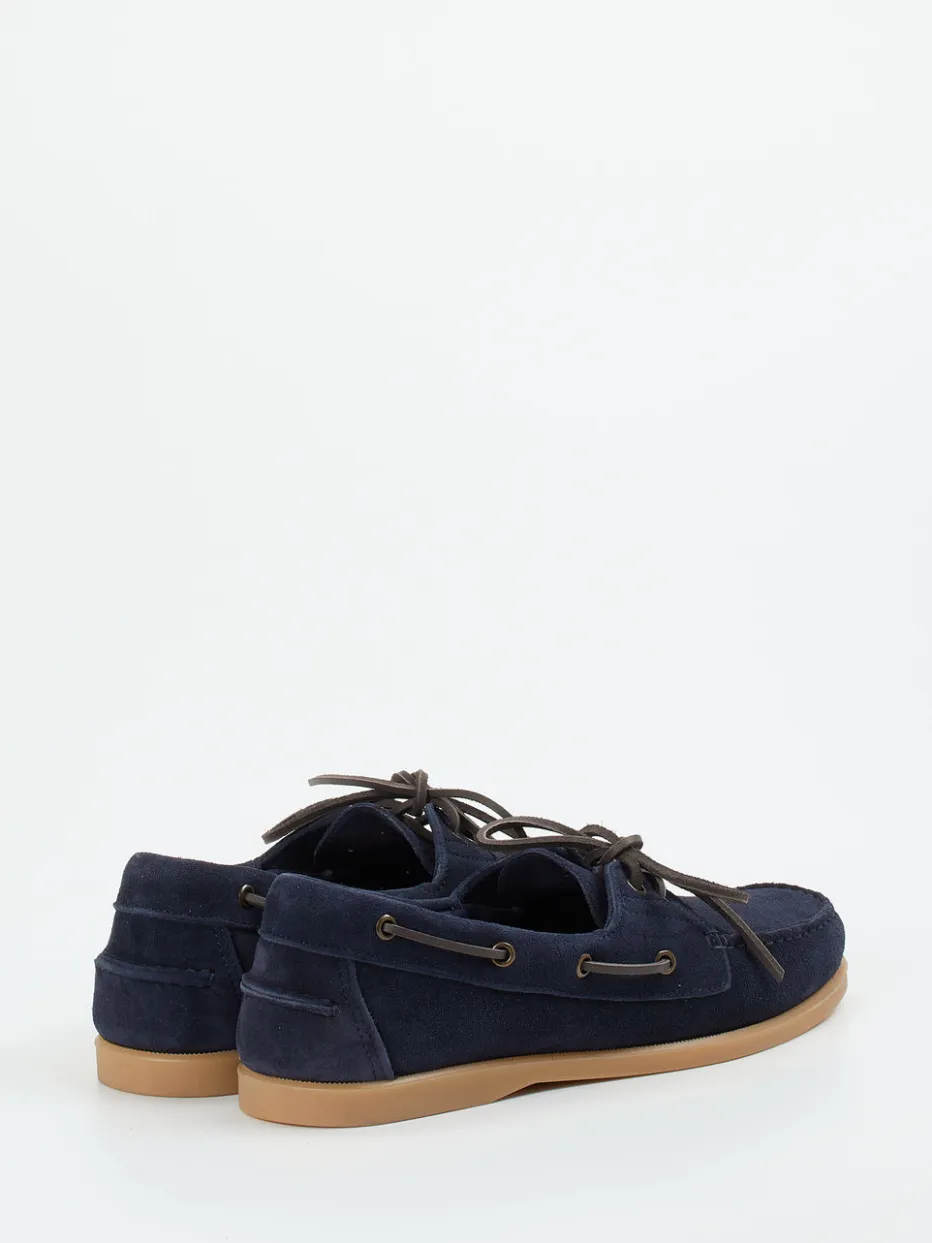 – Bootsschuh aus Veloursleder Marine*Opificio Vico