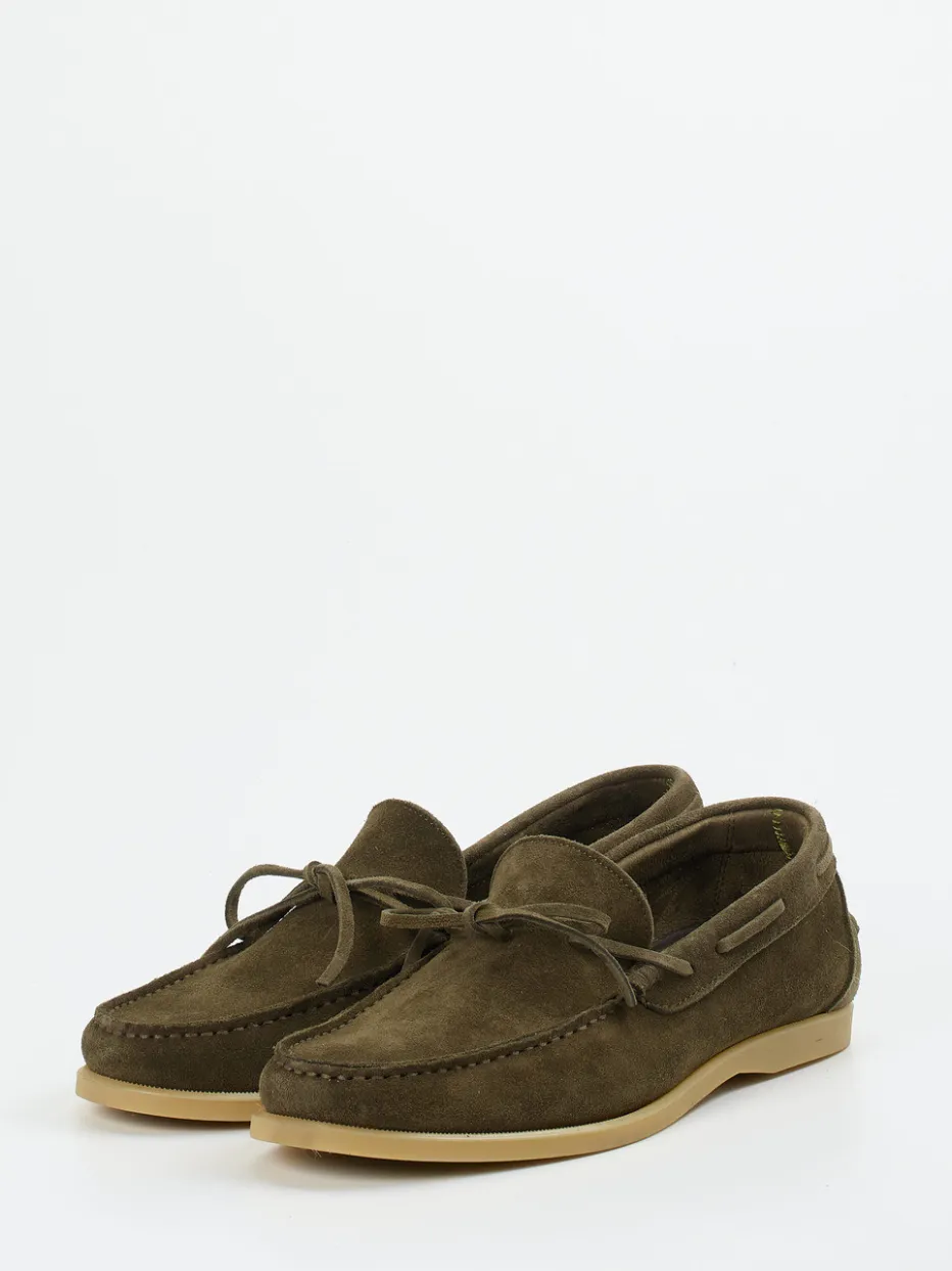 – Mokassins aus Veloursleder oliv*Opificio Vico Online