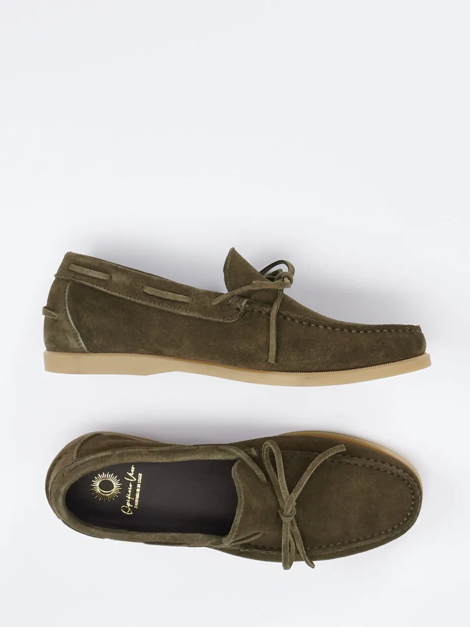 – Mokassins aus Veloursleder oliv*Opificio Vico Online