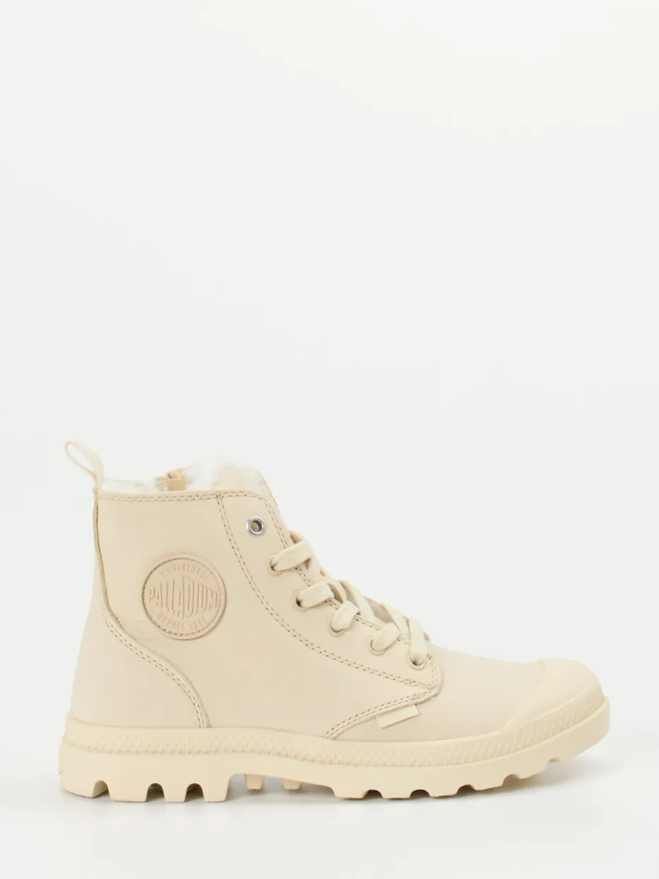 Damen Palladium – Schnürboots aus Nubukleder