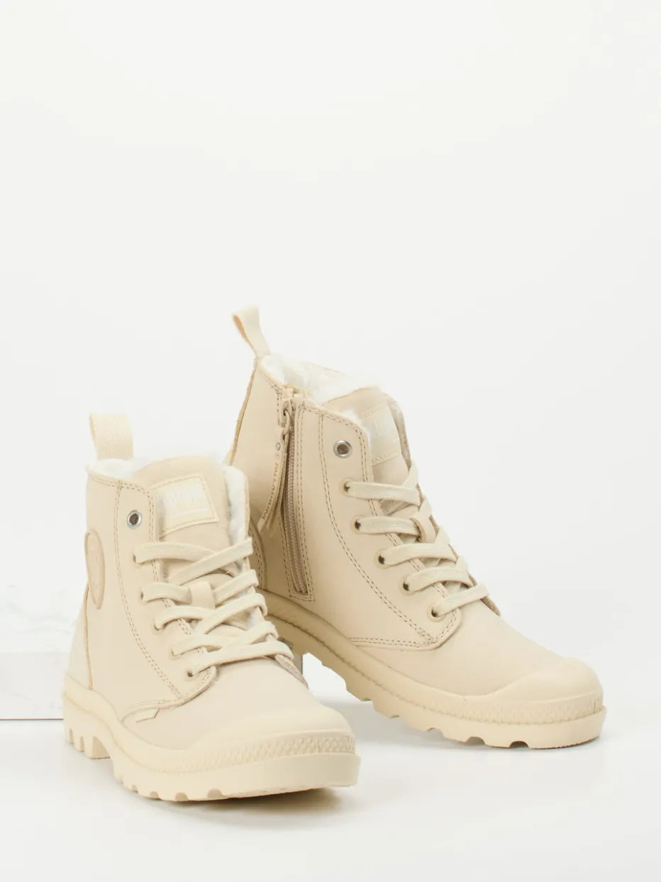 Damen Palladium – Schnürboots aus Nubukleder