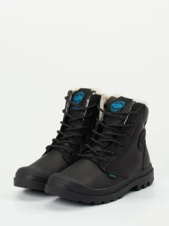 Damen Palladium Unisex Palladium – Schnürboots aus Fettleder