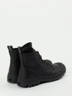 Damen Palladium Unisex Palladium – Schnürboots aus Fettleder