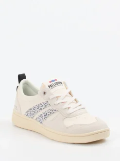 – Sneaker aus Leder mit Animalprint*Palladium