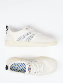 – Sneaker aus Leder mit Animalprint*Palladium