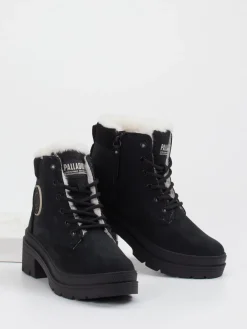 Damen Palladium Unisex Palladium – Stiefeletten aus Veloursleder