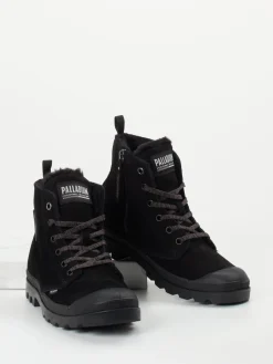 Damen Palladium – Winterboots aus Nubukleder