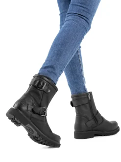 – Biker Boots aus Kalbleder*Panama Jack Sale