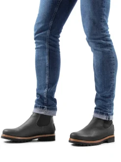 Herren Panama Jack – Chelsea Boots aus Fettleder