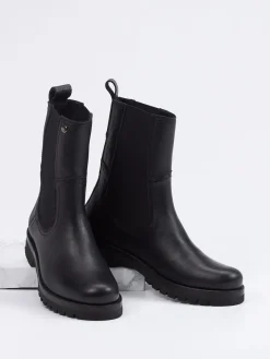 Damen Panama Jack – Chelsea Boots aus Kalbleder