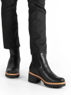 Damen Panama Jack – Chelsea Boots aus Kalbleder