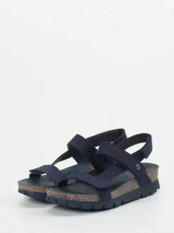 Damen Panama Jack – Keilsandalette aus Lammleder