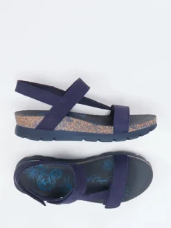 Damen Panama Jack – Keilsandalette aus Lammleder