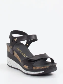 – Keilsandalette aus Lammleder*Panama Jack New