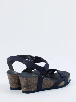 Damen Panama Jack – Keilsandalette aus Nubukleder