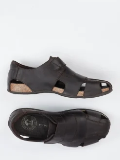 – Sandalen aus Fettleder dunkel*Panama Jack New