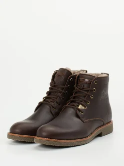 Herren Panama Jack – Schnürboots aus Fettleder dunkel