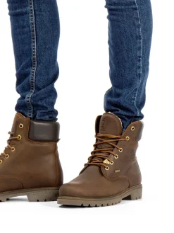 – Schnürboots aus Fettleder in*Panama Jack Best