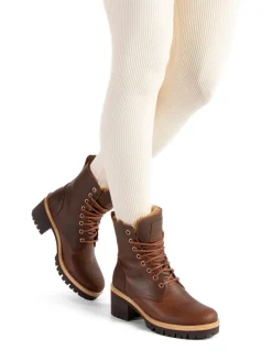 – Schnürboots aus Fettleder mittel*Panama Jack Online