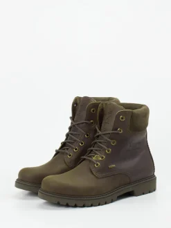 – Schnürboots aus Leder in Oliv*Panama Jack