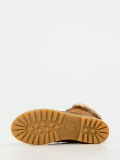 – Schnürstiefelette aus Lammleder cognac*Panama Jack Hot