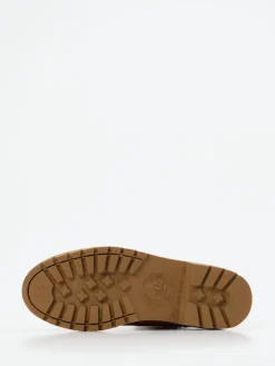 Damen Panama Jack – Schnürstiefelette aus Nubukleder cognac