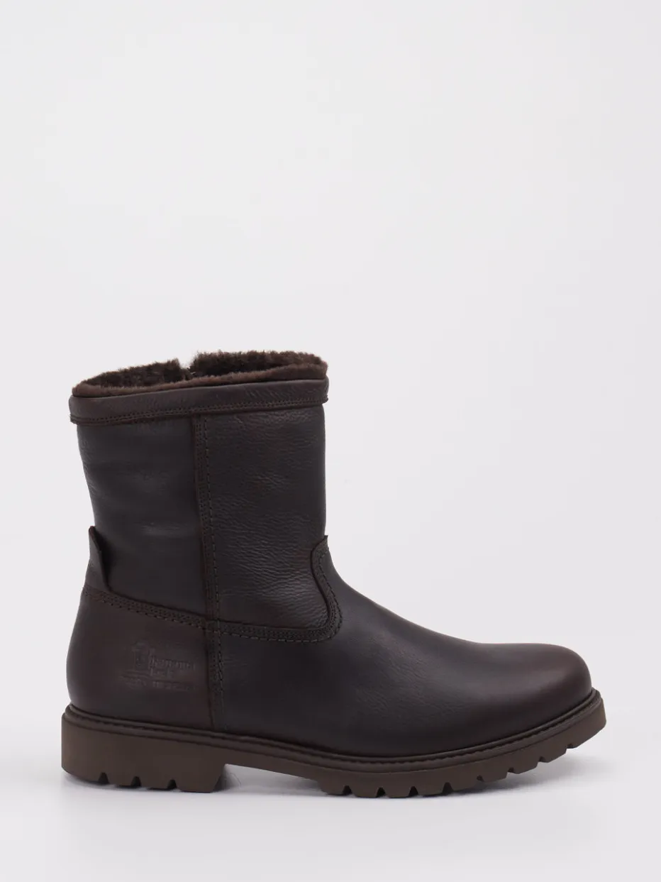 Herren Panama Jack – Winterboots aus Leder dunkel