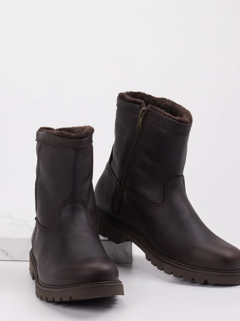 Herren Panama Jack – Winterboots aus Leder dunkel