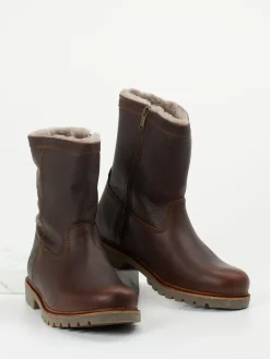 – Winter-Boots aus Fettleder Dunkel*Panama Jack Best