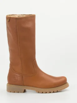 Damen Panama Jack – Winterstiefel aus Kalbleder cognac