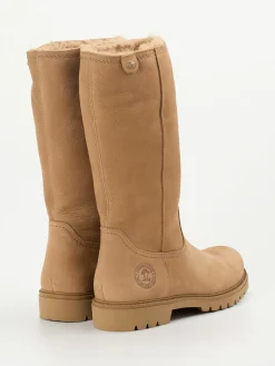 Damen Panama Jack – Winterstiefel aus Nubukleder camel