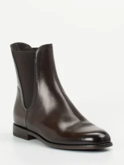 – Chelsea Boots aus Büffelleder Dunkel*Pantanetti Outlet