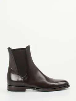 – Chelsea Boots aus Büffelleder Dunkel*Pantanetti Outlet