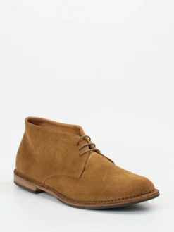 – Desert Boots aus Veloursleder Cognac*Pantanetti Outlet