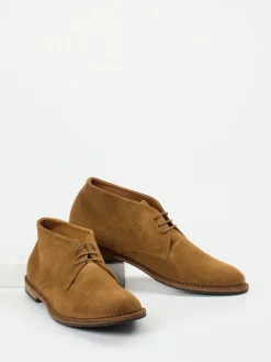 – Desert Boots aus Veloursleder Cognac*Pantanetti Outlet