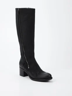 Damen Pantanetti – Kniestiefel aus Veloursleder
