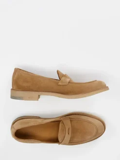 Damen Pantanetti – Loafer aus Veloursleder