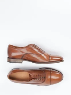– Oxford aus Kalbleder in Cognac*Pantanetti Sale