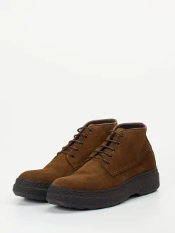 Herren Pantanetti – Schnürboots aus Veloursleder