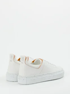 Damen Pantanetti – Sneaker aus Kalbleder mit Farbdetails