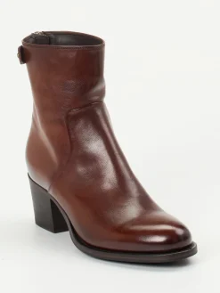 – Stiefeletten aus Büffelleder kastanien*Pantanetti Sale