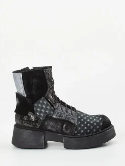 – Schnürstiefelette aus Veloursleder*Papucei Online