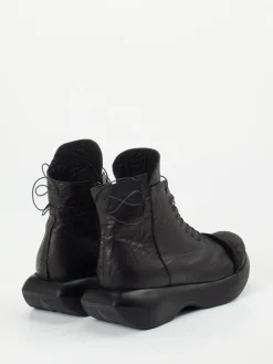 Damen Papucei – Schnürstiefelette aus Lammleder in