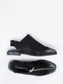 – Slingback-Schuhe aus Veloursleder*Papucei Outlet