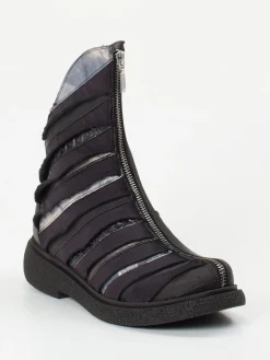 Damen Papucei – Stiefeletten aus Leder mit Layer-Look